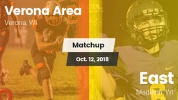 Matchup: Verona  vs. East  2018