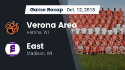 Recap: Verona Area  vs. East  2018