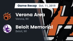 Recap: Verona Area  vs. Beloit Memorial  2019