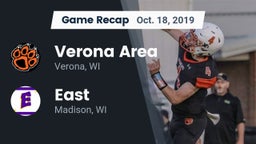 Recap: Verona Area  vs. East  2019