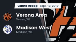 Recap: Verona Area  vs. Madison West  2019