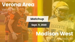 Matchup: Verona  vs. Madison West  2020