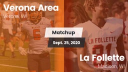 Matchup: Verona  vs. La Follette  2020