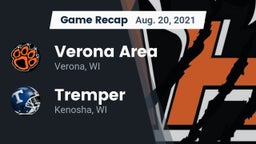 Recap: Verona Area  vs. Tremper 2021