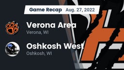 Recap: Verona Area  vs. Oshkosh West  2022