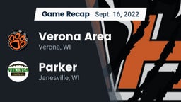 Recap: Verona Area  vs. Parker  2022