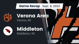 Recap: Verona Area  vs. Middleton  2023