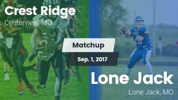 Matchup: Crest Ridge High vs. Lone Jack  2017