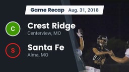 Recap: Crest Ridge  vs. Santa Fe  2018