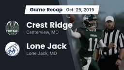 Recap: Crest Ridge  vs. Lone Jack  2019