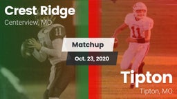 Matchup: Crest Ridge High vs. Tipton  2020