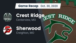 Recap: Crest Ridge  vs. Sherwood  2020