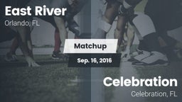 Matchup: East River High vs. Celebration  2016