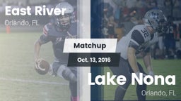 Matchup: East River High vs. Lake Nona  2016