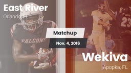 Matchup: East River High vs. Wekiva  2016