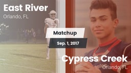 Matchup: East River High vs. Cypress Creek  2017