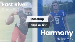 Matchup: East River High vs. Harmony  2017