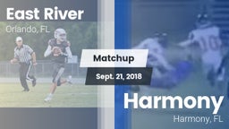Matchup: East River High vs. Harmony  2018