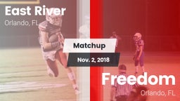 Matchup: East River High vs. Freedom  2018