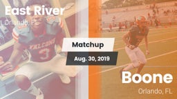 Matchup: East River High vs. Boone  2019
