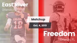 Matchup: East River High vs. Freedom  2019