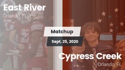 Matchup: East River High vs. Cypress Creek  2020
