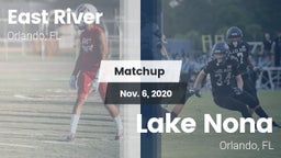 Matchup: East River High vs. Lake Nona  2020