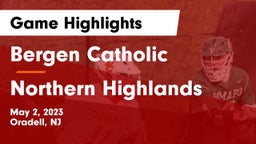 Bergen Catholic  vs Northern Highlands  Game Highlights - May 2, 2023