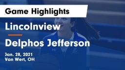 Lincolnview  vs Delphos Jefferson  Game Highlights - Jan. 28, 2021