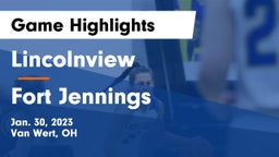 Lincolnview  vs Fort Jennings  Game Highlights - Jan. 30, 2023