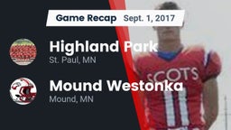 Recap: Highland Park  vs. Mound Westonka  2017