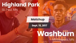 Matchup: Highland Park High vs. Washburn  2017