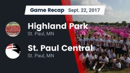 Recap: Highland Park  vs. St. Paul Central  2017