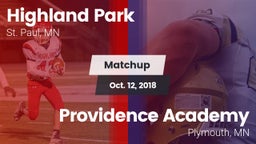 Matchup: Highland Park High vs. Providence Academy 2018