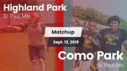 Matchup: Highland Park High vs. Como Park  2019