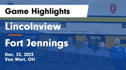 Lincolnview  vs Fort Jennings  Game Highlights - Dec. 23, 2023