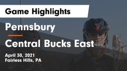 Pennsbury  vs Central Bucks East  Game Highlights - April 30, 2021