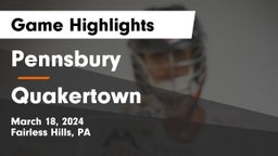 Pennsbury  vs Quakertown  Game Highlights - March 18, 2024