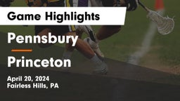 Pennsbury  vs Princeton  Game Highlights - April 20, 2024