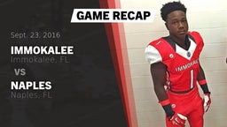 Recap: Immokalee  vs. Naples  2016