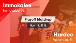 Matchup: Immokalee High vs. Hardee  2016