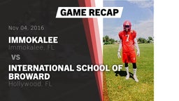 Recap: Immokalee  vs. International School of Broward 2016