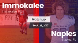 Matchup: Immokalee High vs. Naples  2017