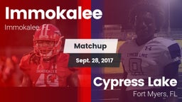 Matchup: Immokalee High vs. Cypress Lake  2017