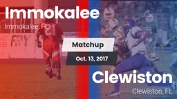 Matchup: Immokalee High vs. Clewiston  2017
