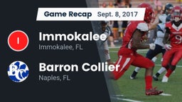 Recap: Immokalee  vs. Barron Collier  2017