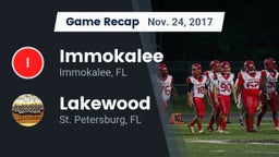 Recap: Immokalee  vs. Lakewood  2017