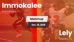 Matchup: Immokalee High vs. Lely  2018