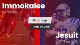 Matchup: Immokalee High vs. Jesuit  2019
