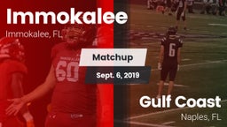 Matchup: Immokalee High vs. Gulf Coast  2019